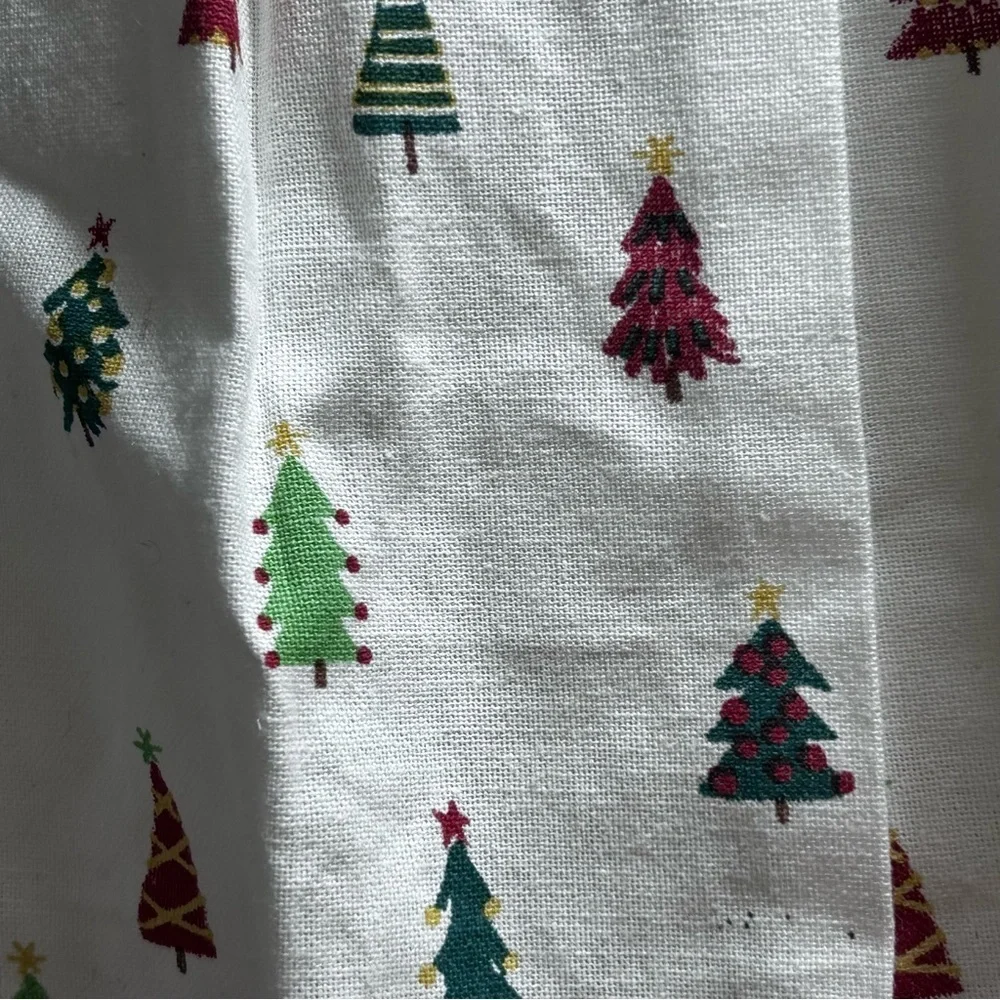 Holiday Tree Pattern Kitchen Baking Cooking Apron